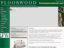 Tablet Screenshot of floorwood.nl